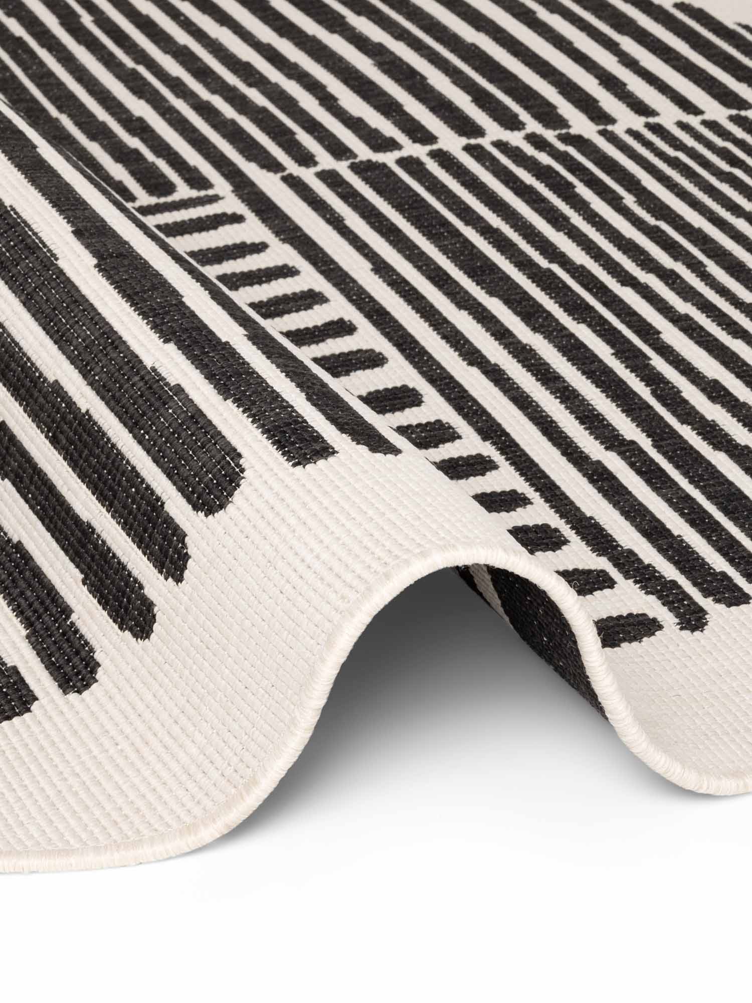 Ted Baker Haringey Platgeweven Vloerkleed Bounds Zwart Wit