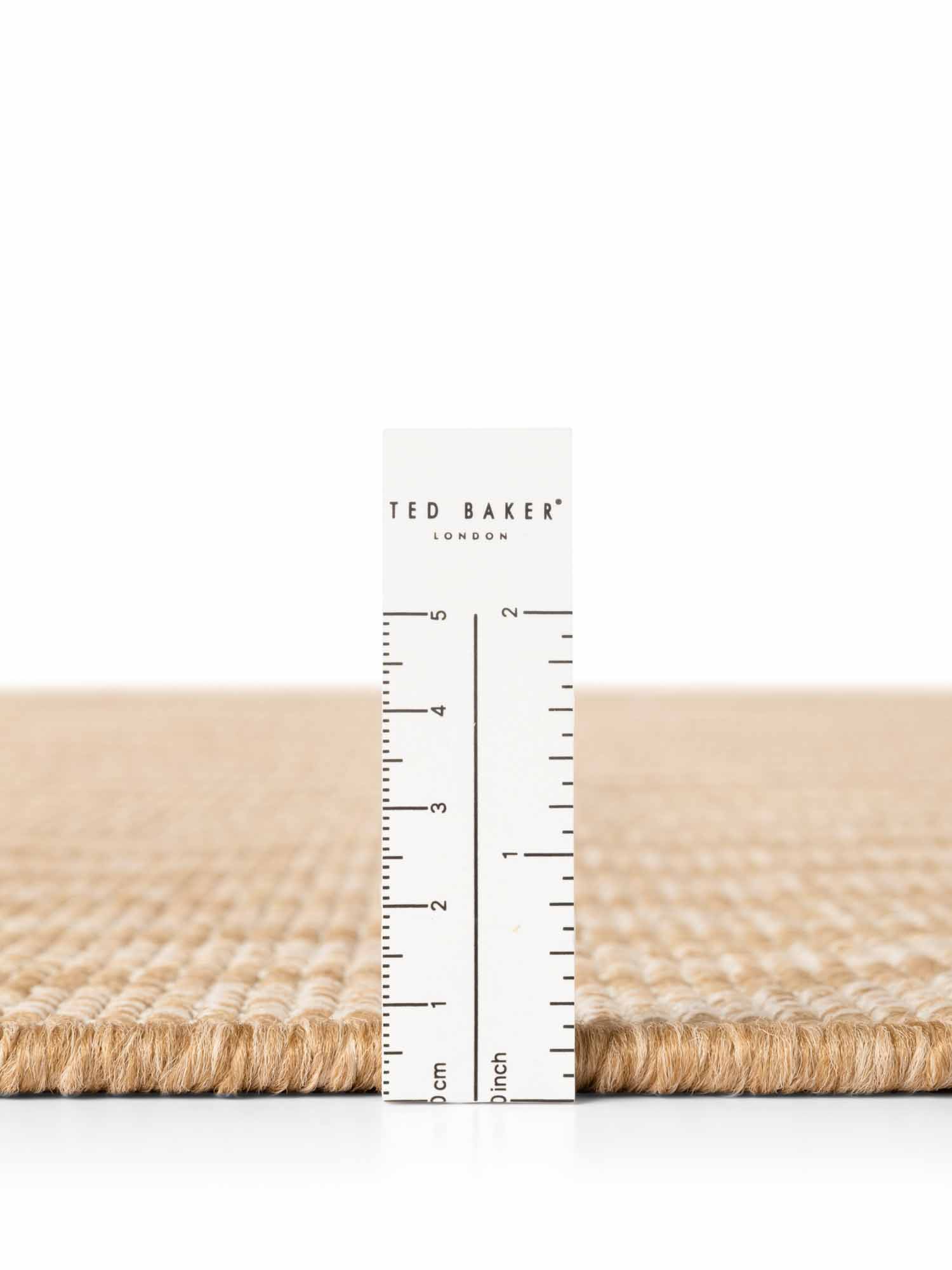 Ted Baker Haringey Platgeweven Vloerkleed Linley Jute Wit