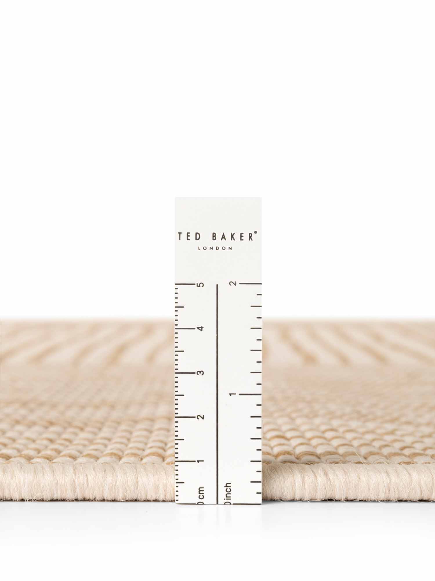 Ted Baker Haringey Platgeweven Vloerkleed Nightingale Jute Wit