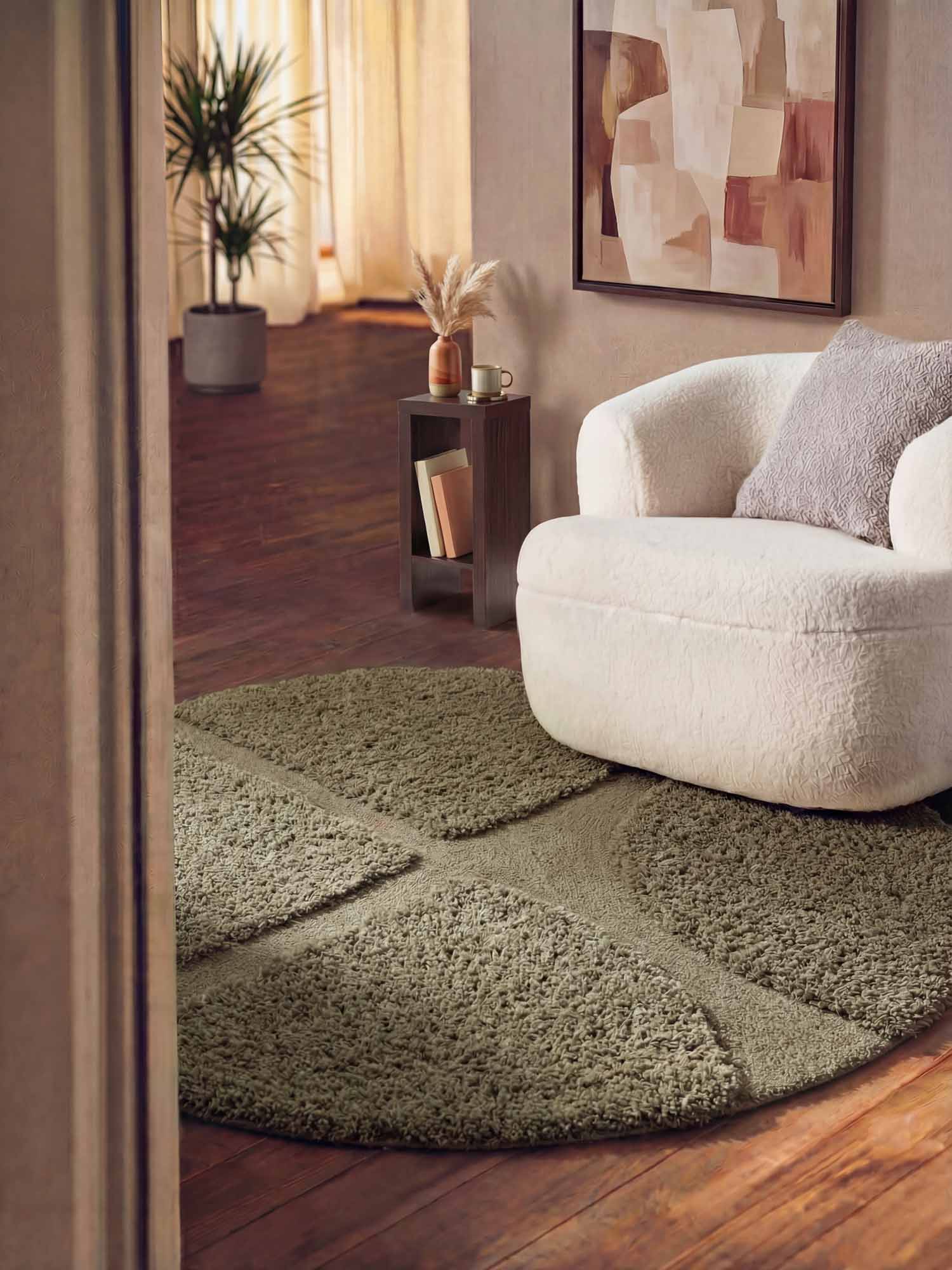 Ted Baker Lambeth Hoogpolig Vloerkleed Jasper Groen