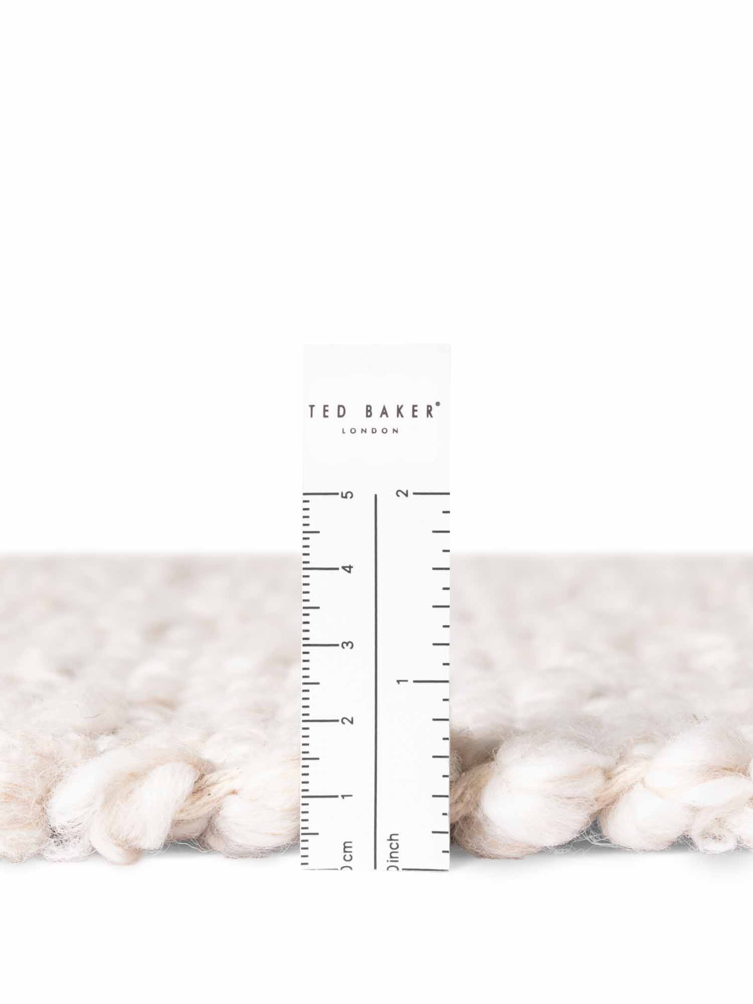 Ted Baker Notting Hill Soft Bouclé Laagpolig Vloerkleed Portobello Crème