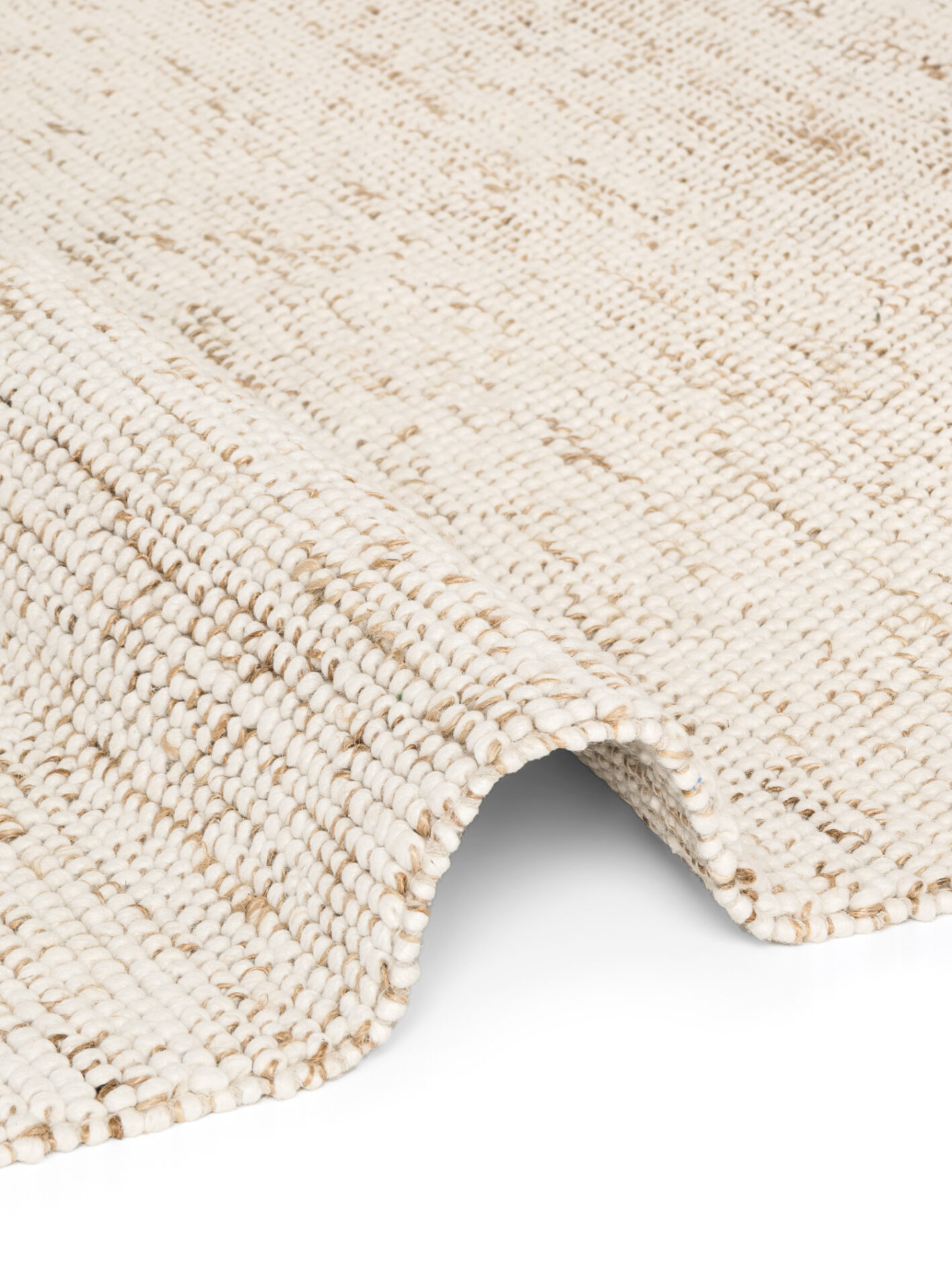 Villeroy & Boch 1770 Wol- & Jutevloerkleed Peas Natuur Crème Beige