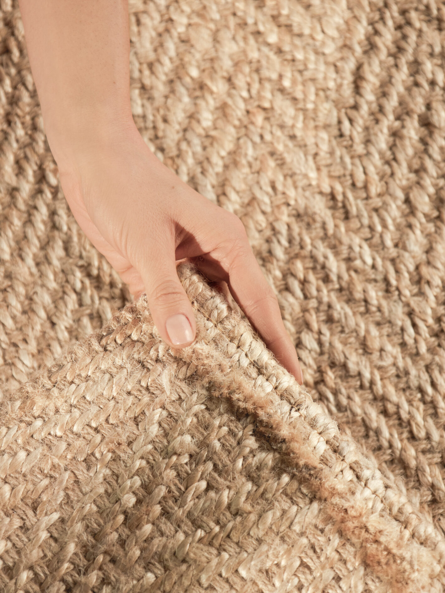 Villeroy & Boch 1851 Jute Vloerkleed Mirabelle Natuur Goud