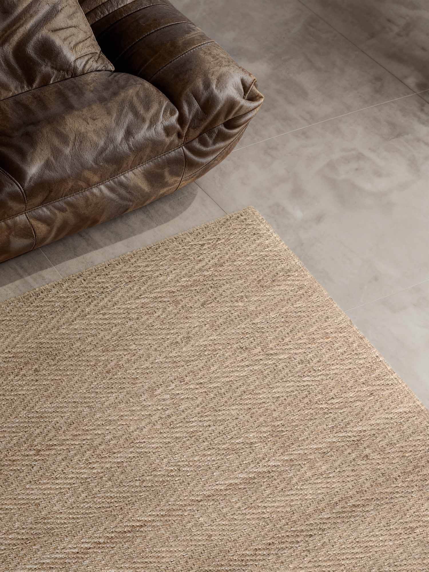 Villeroy & Boch 1851 Jute Vloerkleed Mirabelle Natuur Ivoor