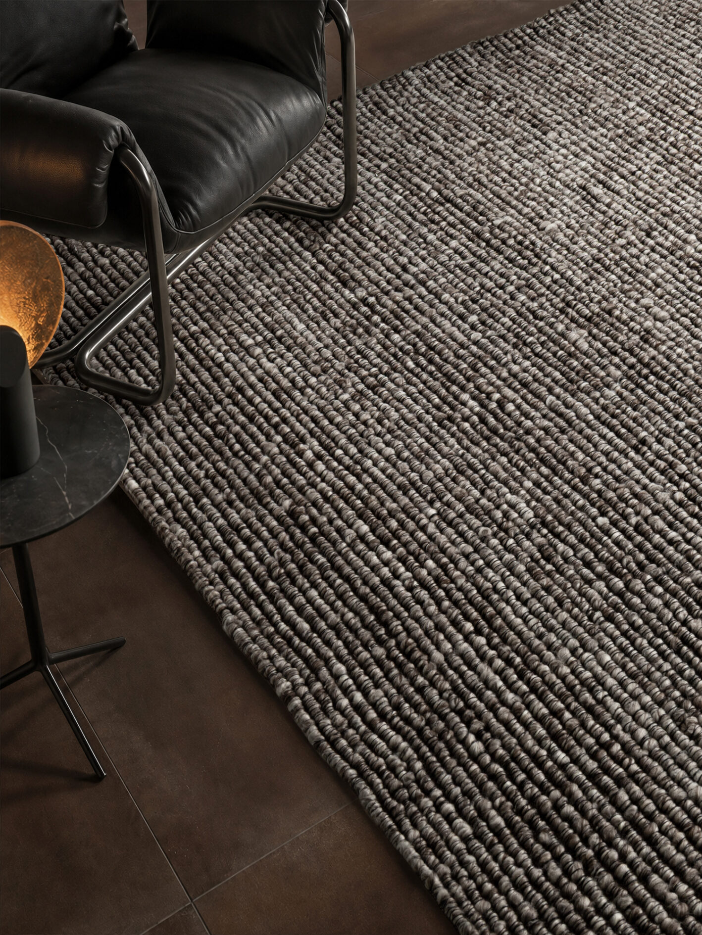 Villeroy & Boch 1852 Bouclé Vloerkleed Wilma Donkergrijs Meerkleurig