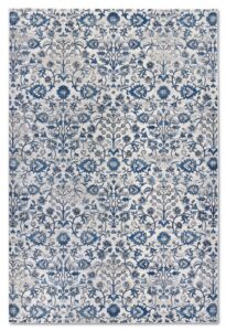 Villeroy & Boch 1869 Laagpolig Vloerkleed Ernest Crème Blauw