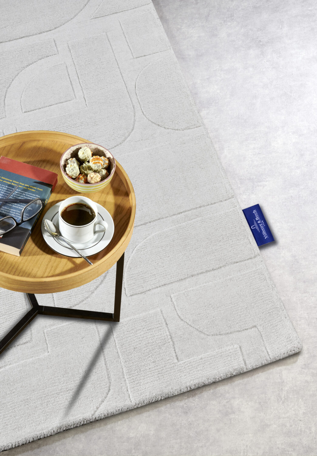 Villeroy & Boch 1906 Wollen Vloerkleed Alexis Crème