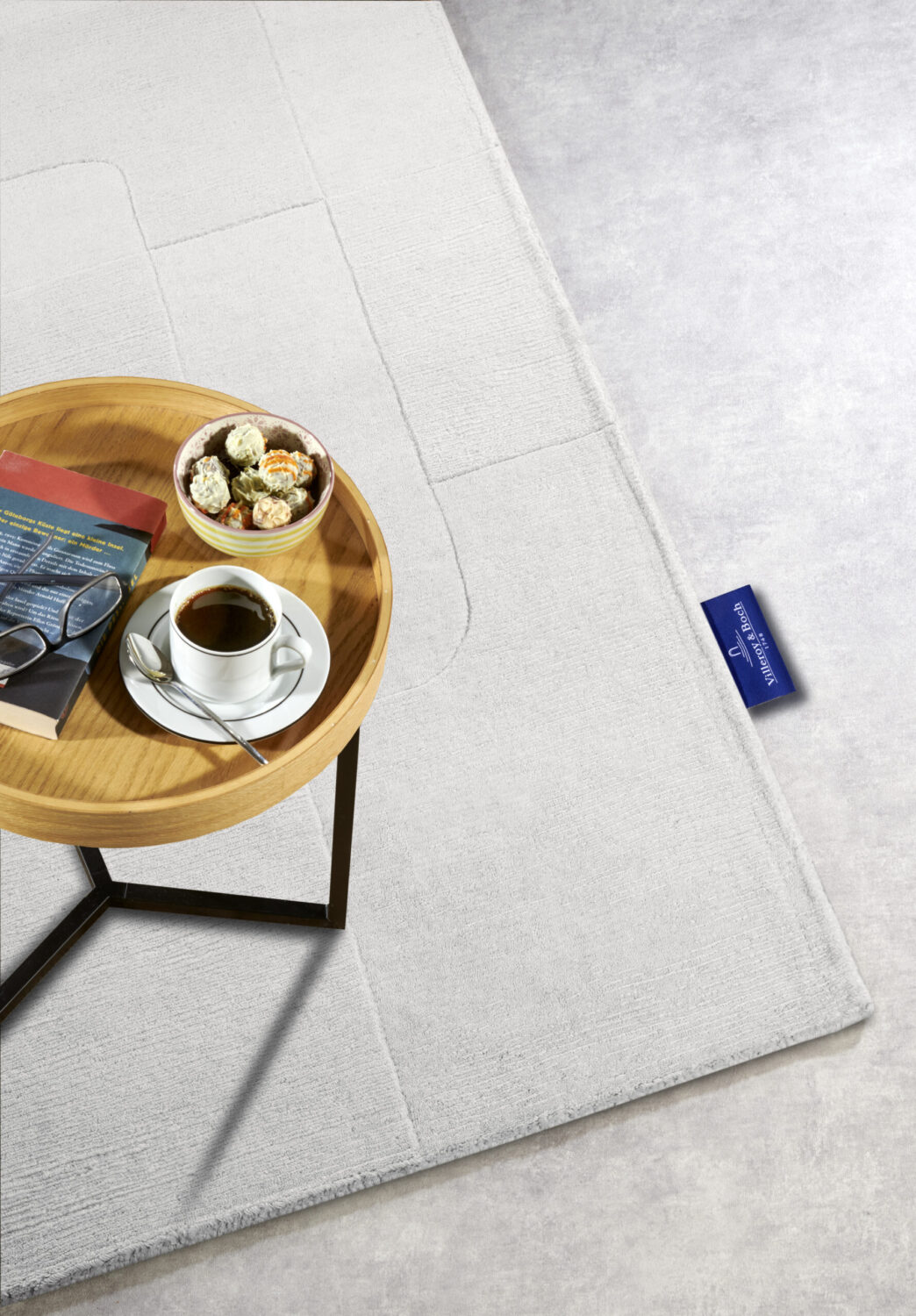 Villeroy & Boch 1906 Wollen Vloerkleed Charlotte Crème