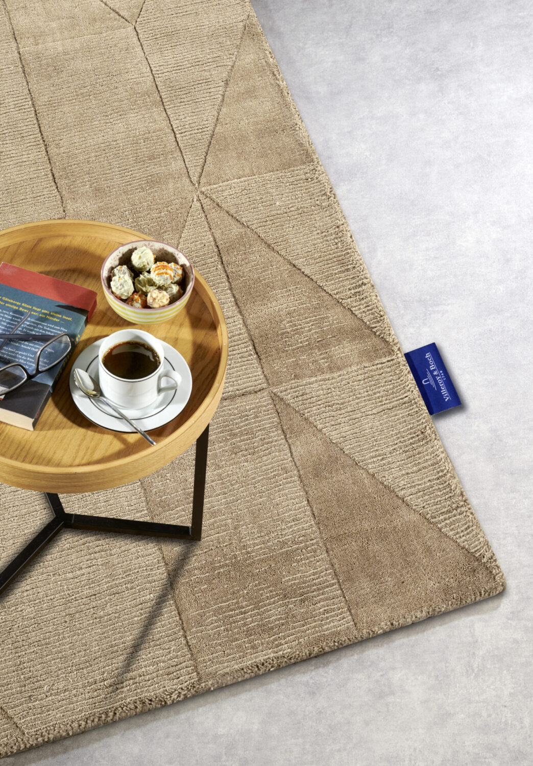 Villeroy & Boch 1906 Wollen Vloerkleed Ursule Beige