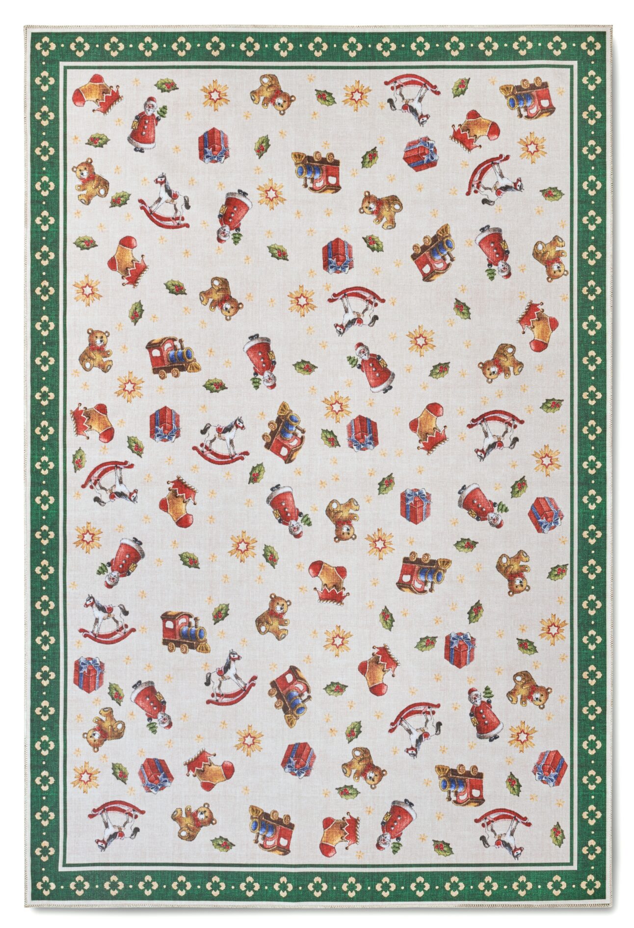 Villeroy & Boch Toy's Delight Design Vloerkleed Nostalgic Groen Meerkleurig