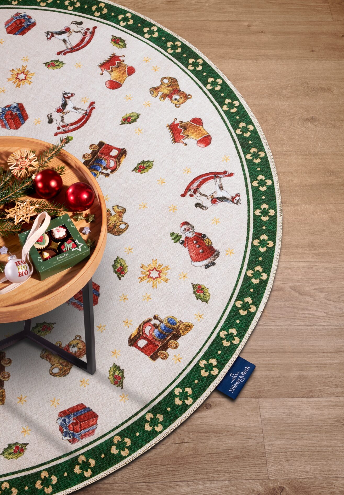Villeroy & Boch Toy's Delight Design Vloerkleed Nostalgic Groen Meerkleurig
