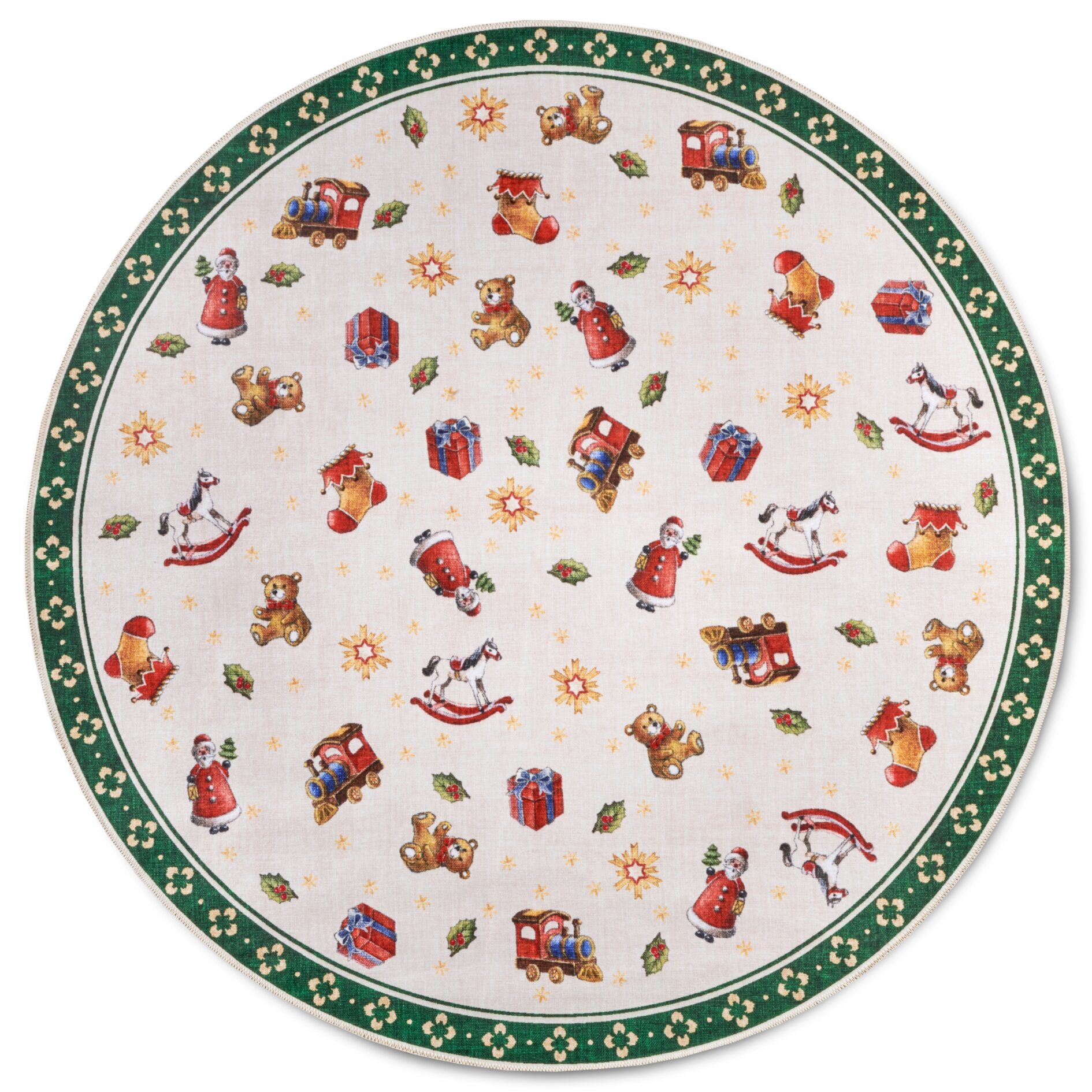 Villeroy & Boch Toy's Delight Design Vloerkleed Nostalgic Groen Meerkleurig