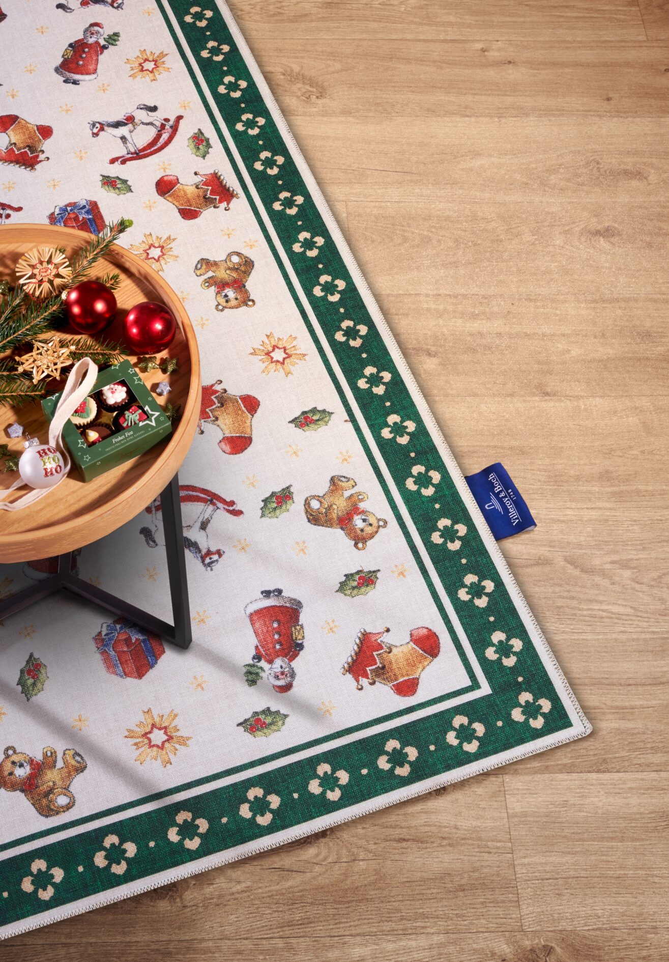 Villeroy & Boch Toy's Delight Design Vloerkleed Nostalgic Groen Meerkleurig