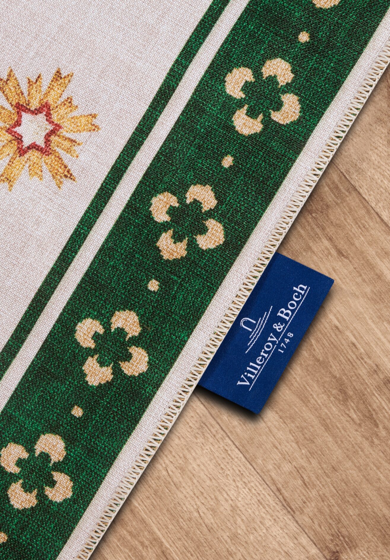 Villeroy & Boch Toy's Delight Design Vloerkleed Nostalgic Groen Meerkleurig