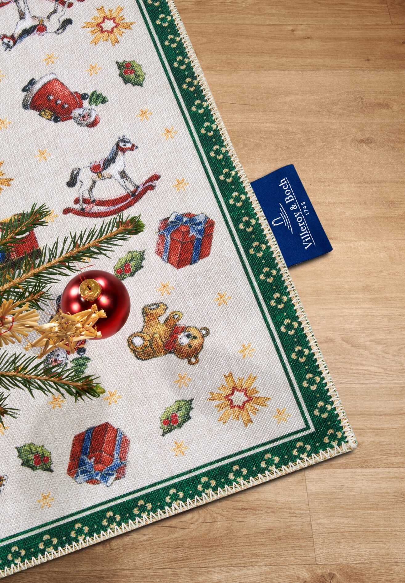 Villeroy & Boch Toy's Delight Design Vloerkleed Nostalgic Groen Meerkleurig
