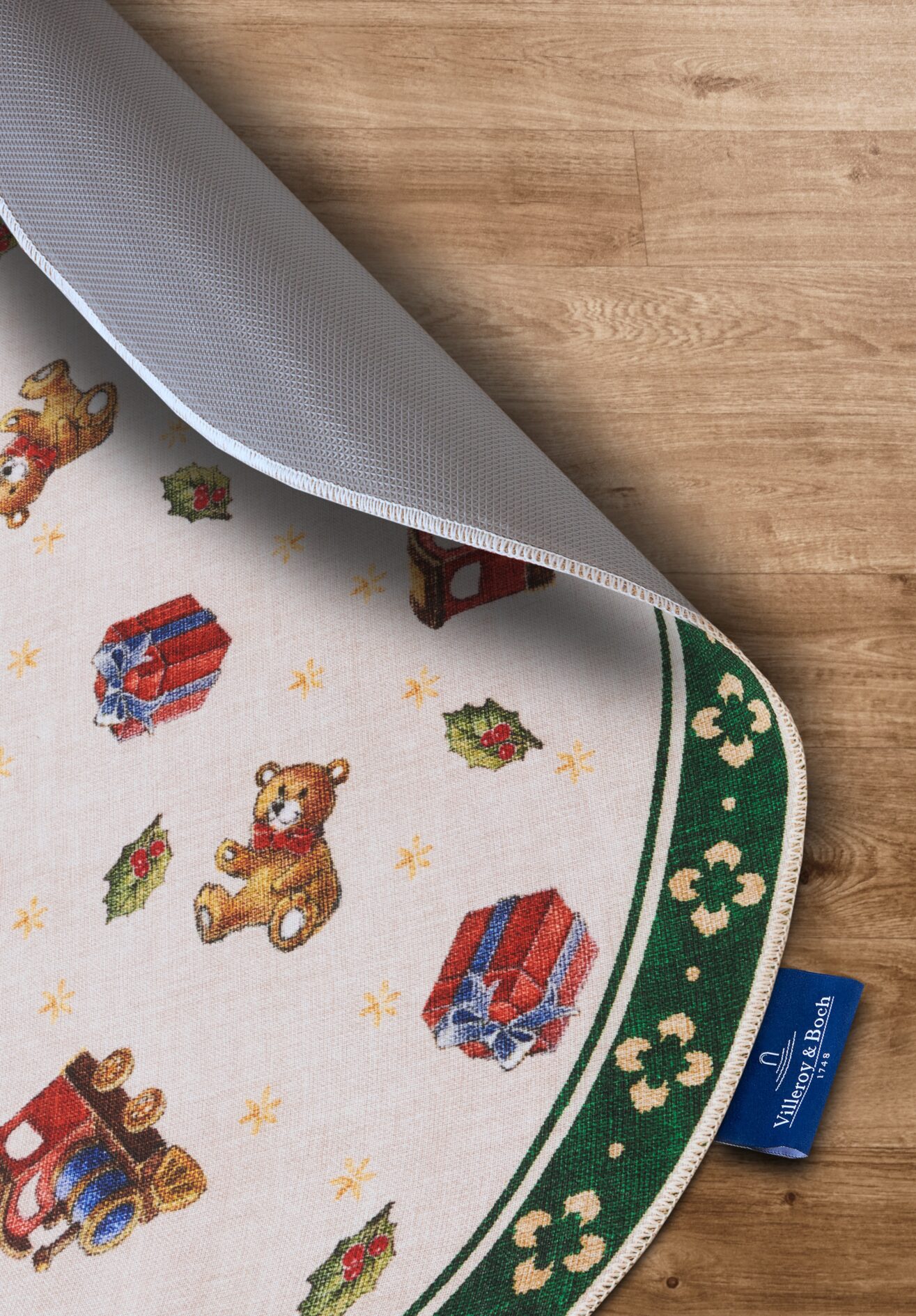 Villeroy & Boch Toy's Delight Design Vloerkleed Nostalgic Groen Meerkleurig