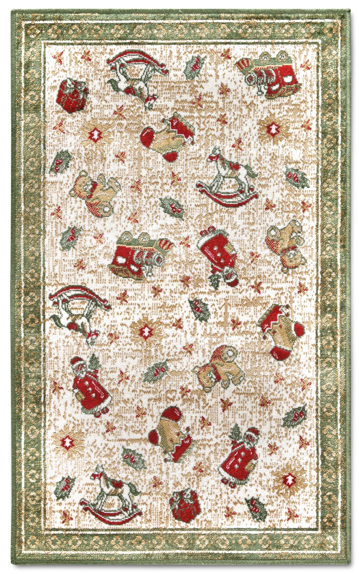 Villeroy & Boch Toy's Delight Design Vloerkleed Nostalgic Shine - Groen-meerkleurig