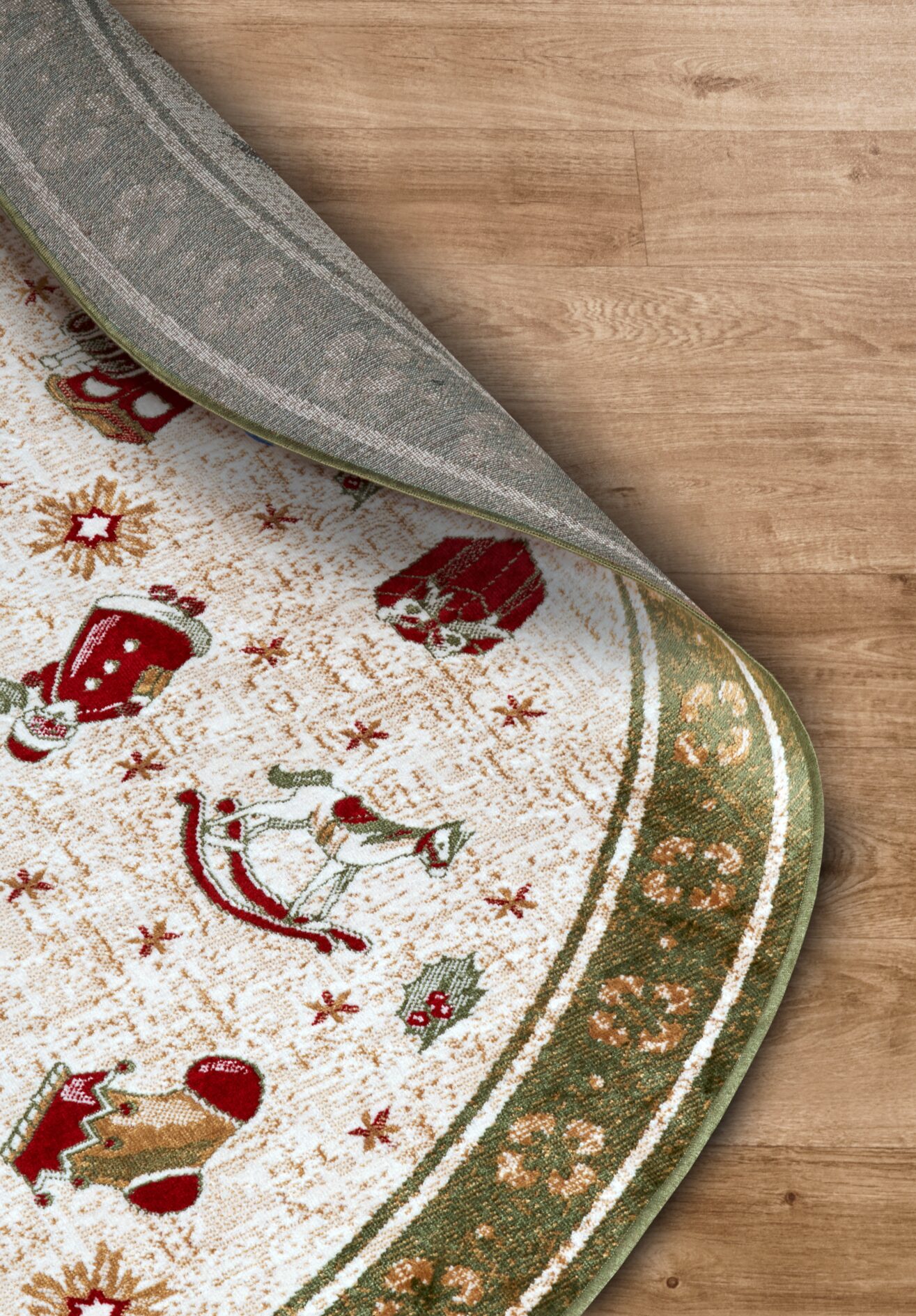Villeroy & Boch Toy's Delight Design Vloerkleed Nostalgic Shine - Groen-meerkleurig