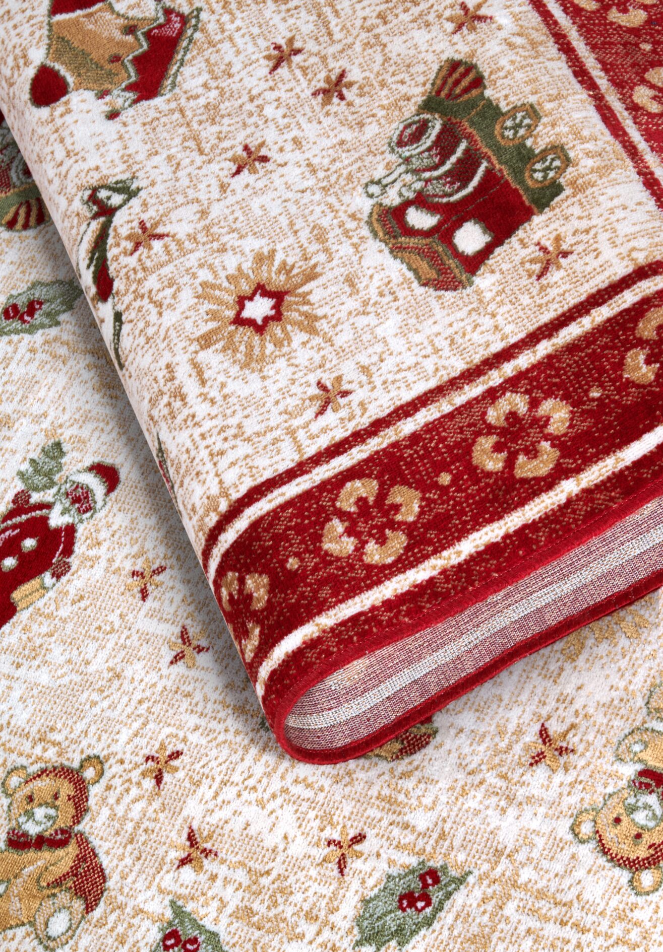 Villeroy & Boch Toy's Delight Design Vloerkleed Nostalgic Shine - Rood-meerkleurig