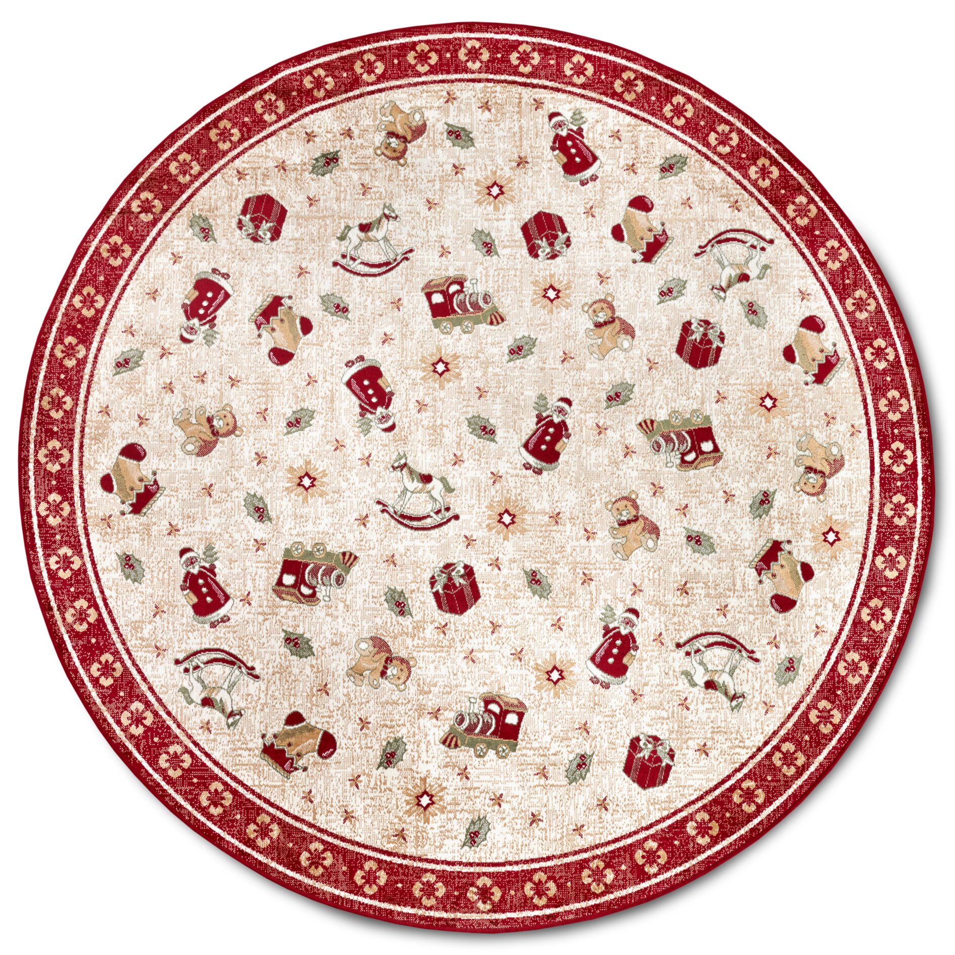 Villeroy & Boch Toy's Delight Design Vloerkleed Nostalgic Shine - Rood-meerkleurig