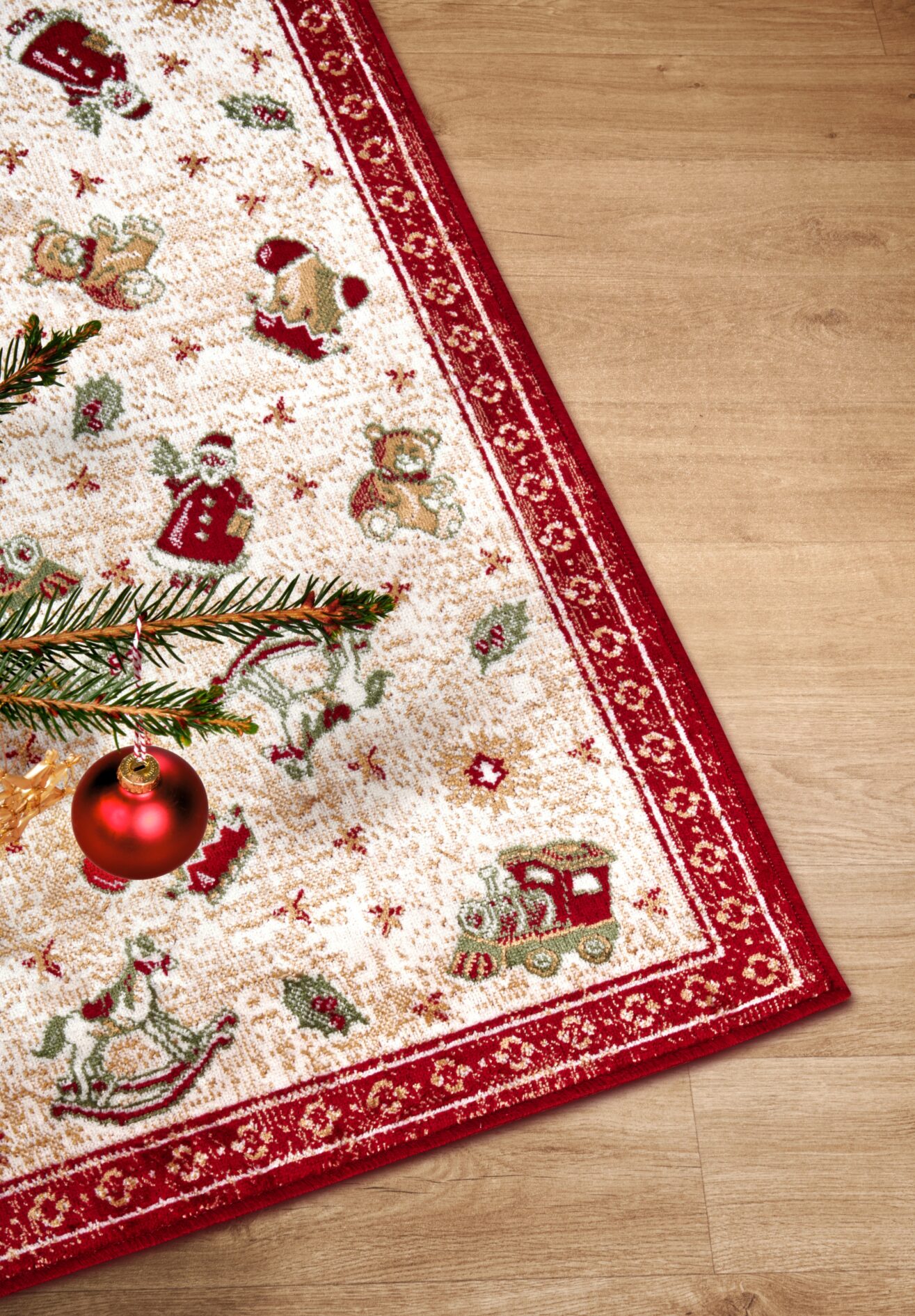 Villeroy & Boch Toy's Delight Design Vloerkleed Nostalgic Shine - Rood-meerkleurig