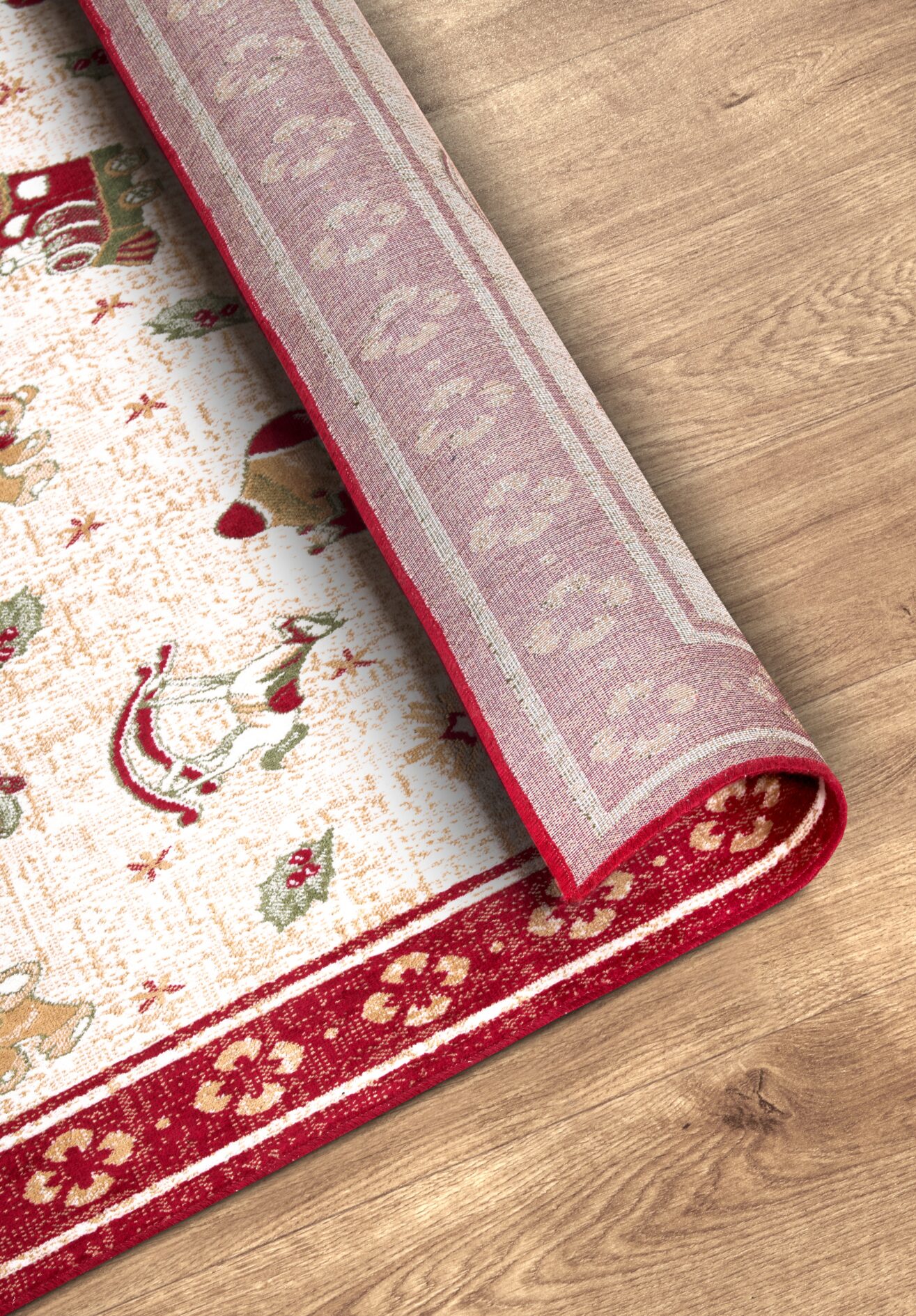 Villeroy & Boch Toy's Delight Design Vloerkleed Nostalgic Shine - Rood-meerkleurig