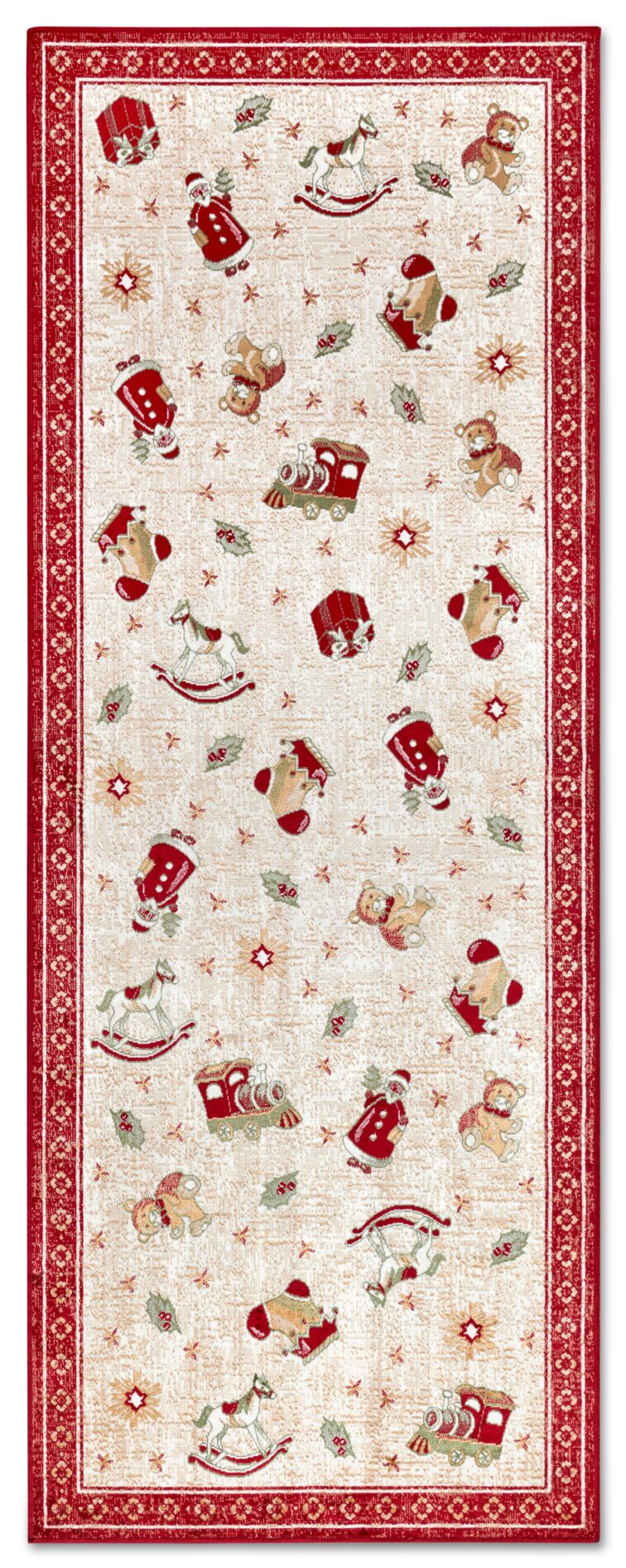 Villeroy & Boch Toy's Delight Design Vloerkleed Nostalgic Shine - Rood-meerkleurig