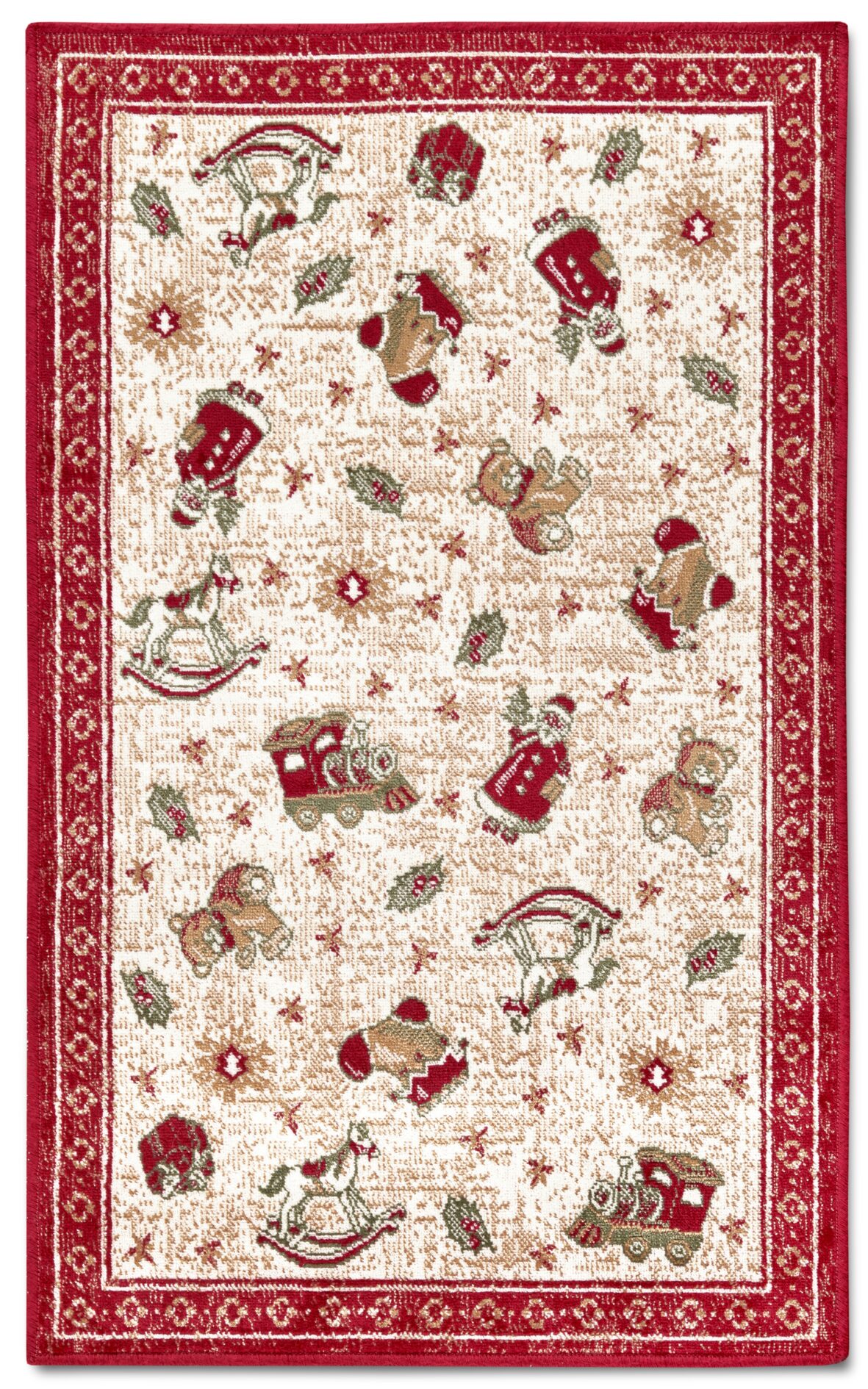 Villeroy & Boch Toy's Delight Design Vloerkleed Nostalgic Shine - Rood-meerkleurig
